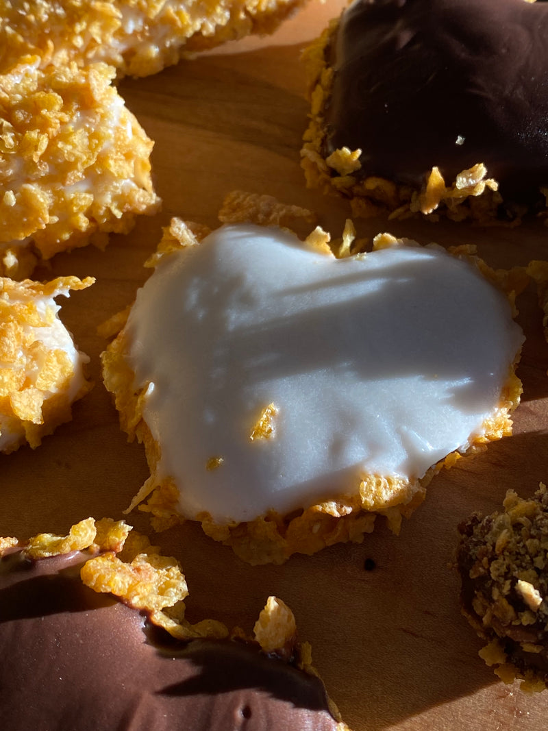 Heart Corn Flakes Biscuits, 6 Pieces